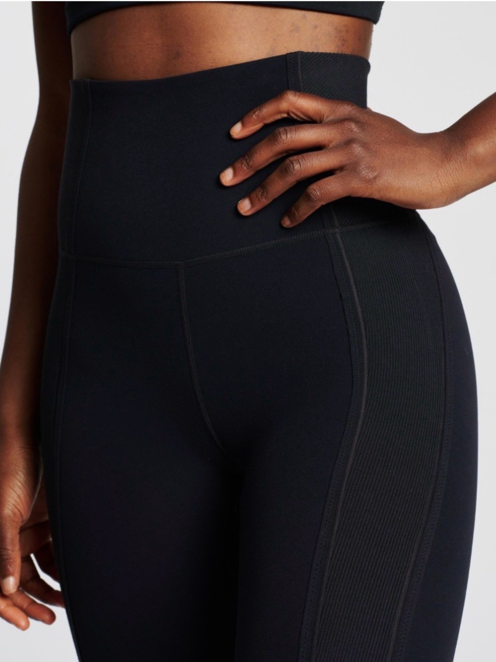 Nike Yoga Luxe Drifit Women’s Black Leggings - Picture 4 of 15